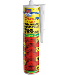Turbo Fix Σφραγιστική Σιλικόνη Λευκή 290ml