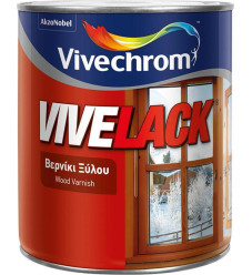 Vivechrom Vivelack Βερνίκι Επιφάνειας 503 Καρυδιά Ανοιχτή Γυαλιστερό 750ml