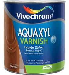 Vivechrom Aquaxyl Varnish Βερνίκι Εμποτισμού Νερού 713 Λευκό Σατινέ 750ml