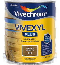 Vivechrom Vivexyl Plus Συντηρητικό Ξύλου Διαλύτου 504 Τικ Ματ 750ml