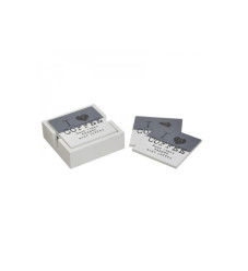 Σουβέρ Ξύλινο με Βάση Πολύχρωμο 12x12cm 6τμχ