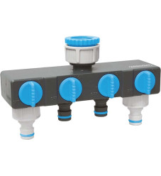 Aquacraft Premium 550634 Διανομέας Ποτίσματος 4 Θέσεων με Διακόπτη