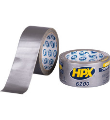 HPX 6200 Silver Αυτοκόλλητη Υφασμάτινη Ταινία Γκρι 48mmx25m
