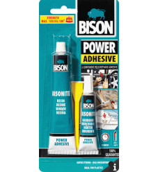 Bison Κόλλα Μετάλλων 2 Συστατικών 65ml