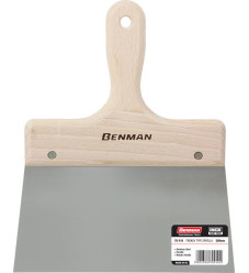 Benman Σπάτουλα με Inox Λάμα 180mm και Ξύλινη Λαβή