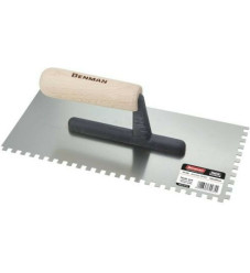 Benman Σπάτουλα Πλακιδίων Οδοντωτή με Inox Λάμα 280x130mm και Ξύλινη Λαβή