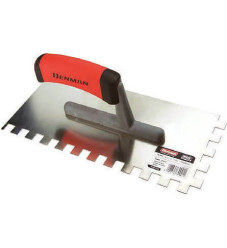 Benman Σπάτουλα Πλακιδίων Οδοντωτή με Inox Λάμα 280x130mm και Πλαστική Λαβή