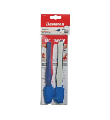 Benman Σπάτουλα Πλαστική 10mm με Πλαστική Λαβή Σετ 4τμχ