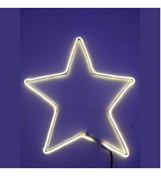 ΑΣΤΕΡΙ ΜΕ ΘΕΡΜΟ ΛΕΥΚΟ LED 2M