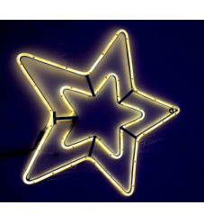 ΑΣΤΕΡΙ ΔΙΠΛΟ ΜΕ ΘΕΡΜΟ ΛΕΥΚΟ LED 3M