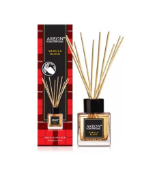 Aρωματικό Χώρου Areon με Sticks Tartan Vanilla Black 50ml