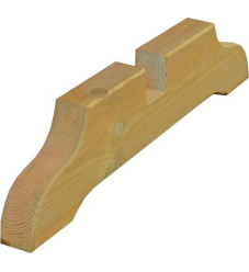 Βάση για Πέργκολα από Ξύλο 50x12cm