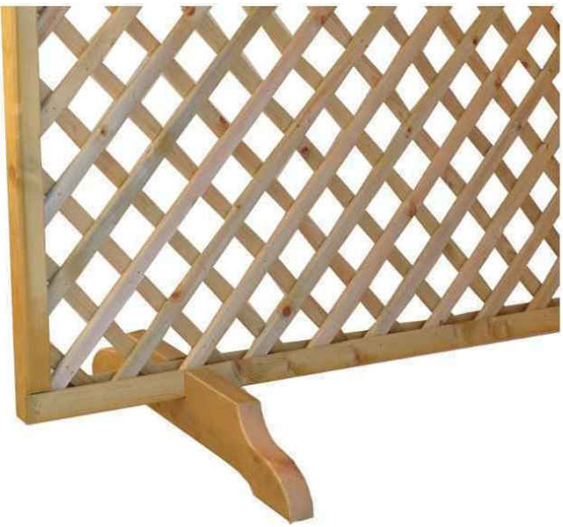 Βάση για Πέργκολα από Ξύλο 50x12cm