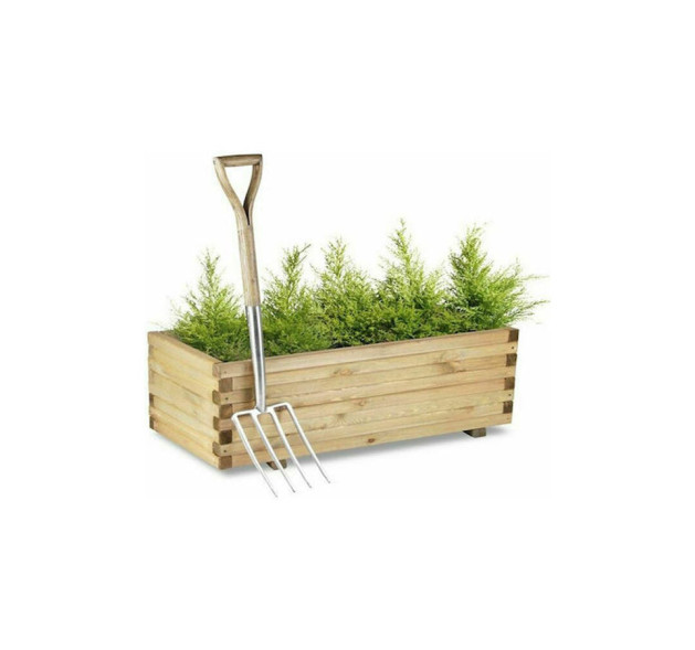 Showood Ζαρντινιέρα σε χρώμα Καφέ 70x30x28cm