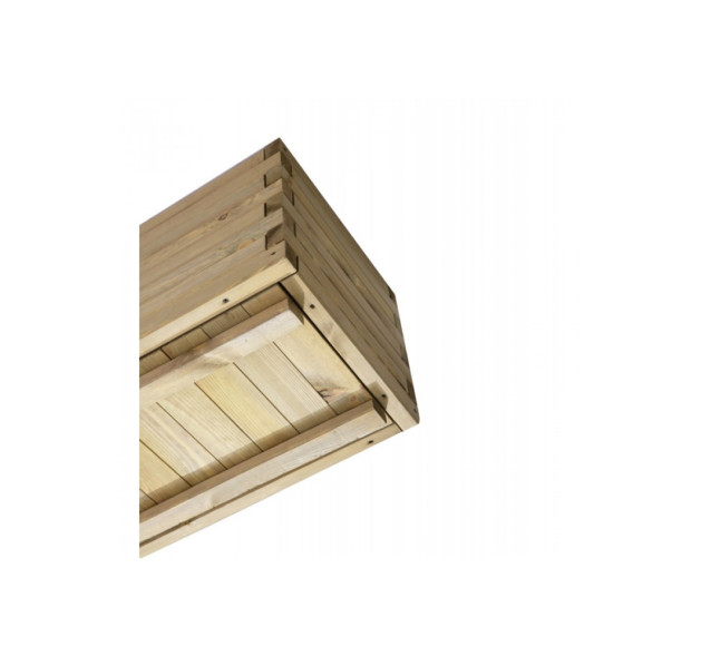Showood Ζαρντινιέρα σε Καφέ Χρώμα 70x28cm