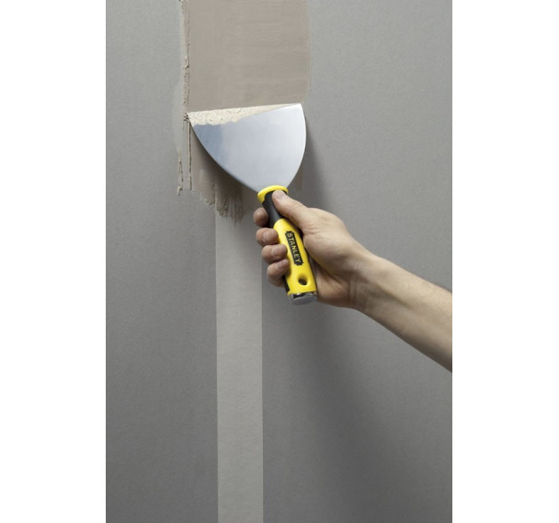 Σπάτουλα Γυψοσανίδας Stanley με Inox Λάμα 150mm και Πλαστική Λαβή