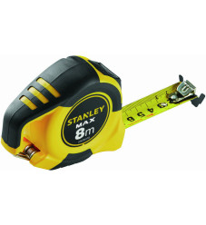 Stanley Max Μαγνητικό Μέτρο 2 Υλικών 8m x 25mm