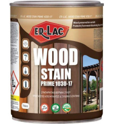 ER-LAC Wood Stain Prime 1030 Σατινέ Βερνίκι Εμποτισμού Διαλύτου ’χρωμο 2.5lt