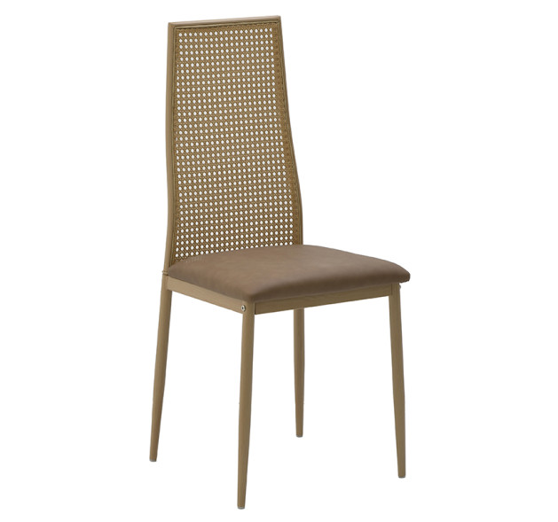CLICK ΚΑΡΕΚΛΑ PU/RATTAN ΚΑΦΕ 40X49X96/48 - 49cm x 96cm x 40cm