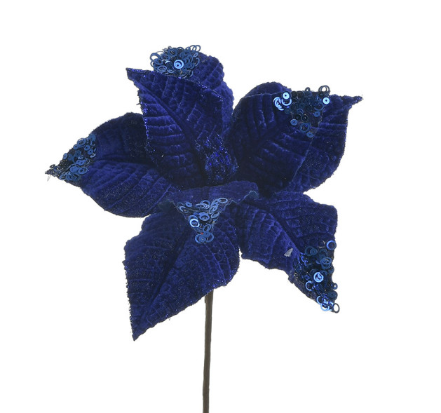 INART ΚΛΑΔΙ/ΛΟΥΛΟΥΔΙ ΒΕΛΟΥΔΙΝΟ/PL ΜΠΛΕ Υ55 - 55cm