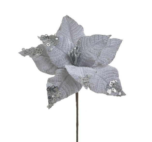 INART ΚΛΑΔΙ/ΛΟΥΛΟΥΔΙ ΒΕΛΟΥΔΙΝΟ/PL ΑΣΗΜΙ Υ55 - 55cm